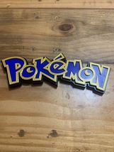 Pokemon Logo Sign Display Fan Art Wall - $14.85