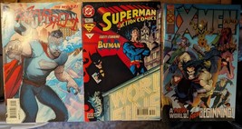 Lot  X-Men Alpha + Bizarro #1 + Superman Batman Lot DC Marvel Comic Books - $8.90