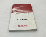 2008 Toyota Camry Owners Manual Handbook OEM J02B24006 - $35.99