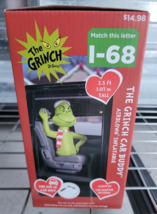 The Grinch Car Buddy Inflatable Lights Up! Christmas Factory Sealed New - £19.61 GBP