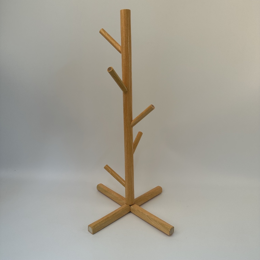 Apiofca Children&#39;s Wooden Coatstands: Kid-Friendly, Sturdy Coat Rack for... - $23.00