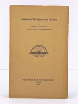 Japanese Temples and Houses Helen Gunsaulus 1924 Field Museum Chicago Booklet - £9.34 GBP