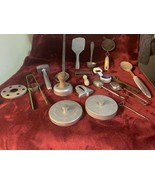 Box Lot: Vintage/MCM/Primitives Kitchen Utensils 18 Pieces - $467.67 MXN