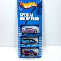 Hot Wheels Special Value 3 Pack New Chevy Fleetline 1947 GM Lean Machine Jester - £14.20 GBP