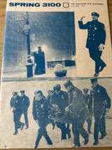SPRING 3100 NYPD MAGAZINE JAN - FEB 1971 - $134.09 MXN