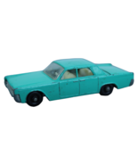 1964 Lesney Matchbox Lincoln Continental Teal Opening Trunk No. 31 Diecast - $10.36