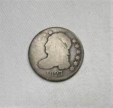 1827 Silver Capped Bust Dime Coin AI271 - £31.29 GBP