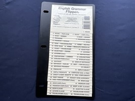 English Grammar Flipper (Basic Facts Handy Reference Flipper) - $11.00
