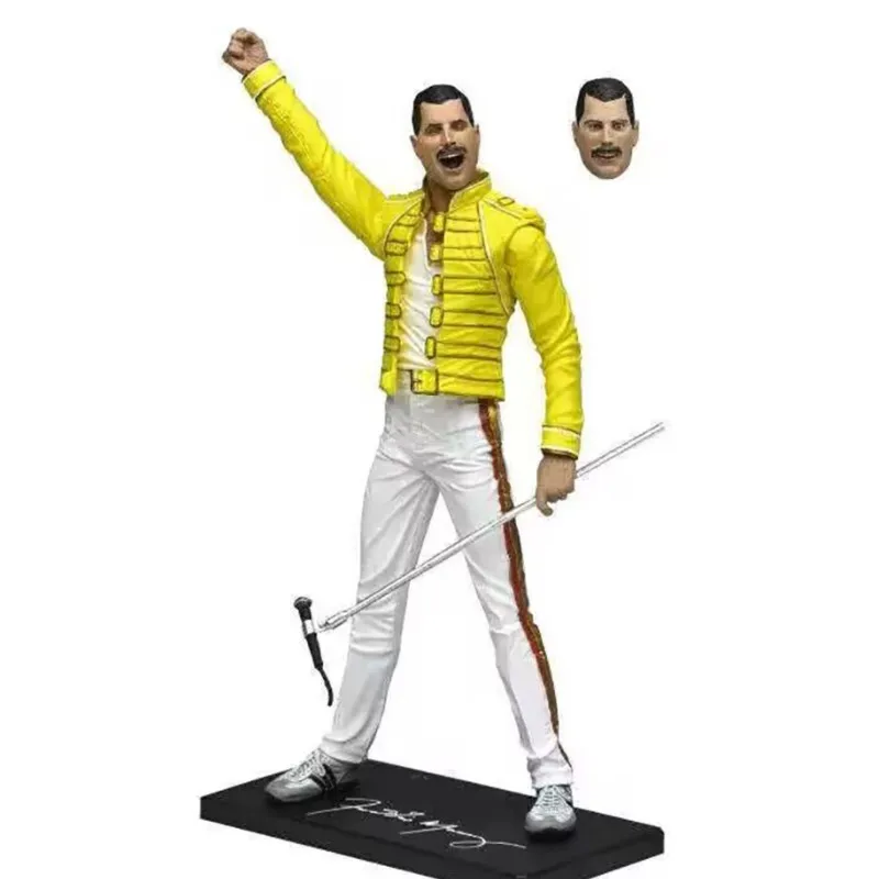 Live At Wembley Stadium Queen Freddie Mercury Action Figure Collection Model - £38.92 GBP+