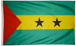 Sao Tome &amp; Principe - 4&#39;X6&#39; Nylon Flag - $91.20