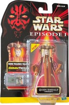 Near Mint Vintage Star Wars Episode 1 Queen Amidala Action Figure - £11.19 GBP