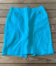 J Crew Women’s Pencil Skirt Size 6 Blue P6 - £11.65 GBP
