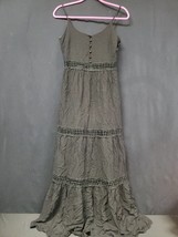 Jack by BB Dakota Black Sleeveless Strappy Eyelet Maxi Dress Size 4 - $422.93 MXN