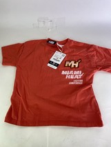 Zara x NBA Miami Heat Red Double Sided Short Sleeve Tee T-Shirt Boys Tod... - $20.00