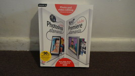 Adobe Photoshop Elements 3.0 AND Adobe Premiere Elements, for XP Same Box, LOOK - £16.33 GBP