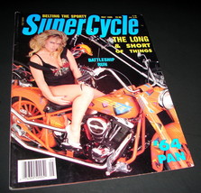 Super Cycle Motorcycle Magazine May 1989 &#39;64 Pan Belting Sporty Battleship Run - £11.19 GBP
