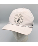 Portland Sea Dogs Baseball 47 White Nylon Snapback Adustable Rope Trim H... - $41.61 CAD