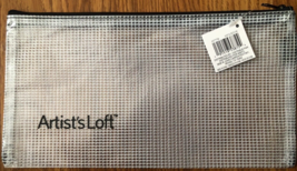 Artist&#39;s Loft  Mesh Zipper Bag 5 in x 10 in (12.7 cm x 25.4 cm) - £7.70 GBP