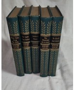 Vintage Lot of 5 Rudyard Kipling Books Inc Publishers Hardback Green Cover - £44.88 GBP