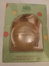 Enesco Precious Moments Christmas Glass Ball Collector&#39;s Ornaments E2470 - £11.98 GBP