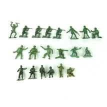 Vintage Green Plastic Army Men Mixed Lot of 20 Toy Soldiers - £7.87 GBP