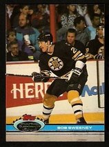 Boston Bruins Bob Sweeney 1991 Topps Stadium Club Hockey Card 75 - £0.39 GBP