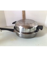 stainless pan with lid.  Amway Queenware W/ Egg Poacher - £55.52 GBP