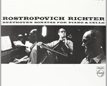 Sonatas for Piano &amp; Cello [Vinyl] ROSTROPOVICH,MSTISLAV &amp; SVIATOSLAV RIC... - £76.94 GBP