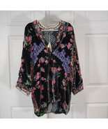Johnny Was Rose Burnout Talullah Reversible Jacket Size XL $618 - $321.67 CAD