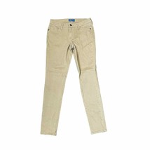 Old Navy Rockstar Pants Size 4 Regular Tan Mid-Rise Skinny Chino Stretch 26X28 - £14.68 GBP