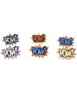 POW Ring New Multi Color with Rhinestones Stretch Band Fits Most Finger ... - £10.36 GBP+