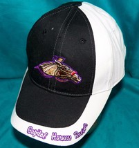 Sacramento California Capitol Harnessi Horse Racing Black Gray Baseball Hat Cap - £31.96 GBP