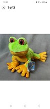 Ganz Webkinz Green Tree Frog HM109 Plush New Sealed Code - £11.87 GBP