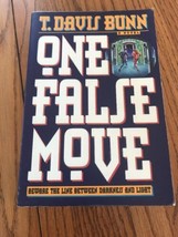 One False Move T. Davis Bunn Paperback Ships N 24h - £31.74 GBP