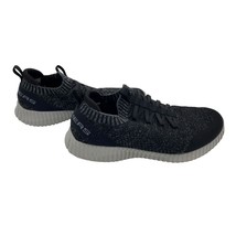 Skechers Elite Flex Karnell Slip On Athletic Shoes 232048 Black Gray Mens Sz 9 - £23.46 GBP