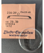 NOS Electro-Complex Acrylic Watch Crystal Eterna 1412  29.39mm  238-39  ... - $20.28 CAD