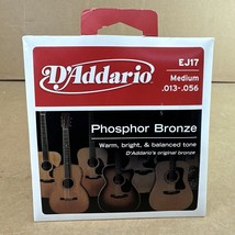 D&#39;Addario EJ17 Acoustic Guitar Strings Phosphor Bronze 13-56 - £6.95 GBP