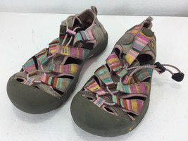 Keen Girls 3 Sport Sandals Multi-color 2UK 35EU 22CM Pink Soles - £14.49 GBP