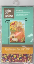 Rain or Shine Fall Harvest Basket Cardinal Garden Flag 12.5x18 Autumn 3769613 - £6.32 GBP