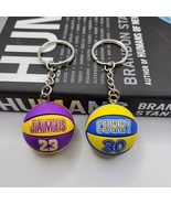 Basketball Keychain Lakers mini Basketball Keychains for Men Cute Keycha... - £6.27 GBP+