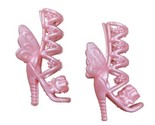 Mattel Barbie Doll Shoes, Dreamtopia Pearl Pink Butterfly Wings High Heels - £7.90 GBP