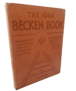 Becken Book Wholesale Catalog 1948 Annual Diamond Jewelry Silver Watches... - €77,75 EUR