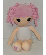 Build A Bear 20&quot; Lalaloopsy Jewel Sparkles Pink Hair Plush Doll BABW - $24.70