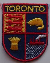 Vintage Toronto Canada Travel Patch - $26.95