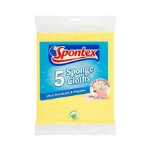 Spontex Sponge Cloths - 4 packs of 5 (Total 20 Cloths)  - £32.31 GBP