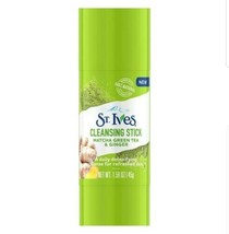 St. Ives Cleansing Stick - 1.59 oz - Matcha Green Tea Ginger Coconut Oil DETOX - £6.50 GBP