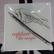 Capture The Magic Glass Dish E Faber Twist No. 2 Winged Pencil Trinket D... - $2.99