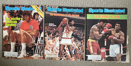 Sports Illustrated Muhammad Ali Moses Malone Bill Walton  Magazine 1970s Lot 3 - $14.50