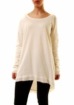 One Teaspoon Womens Tee Casual Long Sleeve Ivory Size S - £29.93 GBP