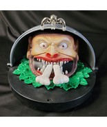 SpookyTime Animated Talking Head On A Platter Halloween Toy Decoration READ - $40.43 CAD